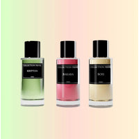 Pack homme 3 parfums Collection Privée 50 ML : Bakara - Bois - Krypton