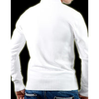 PULL BLANC BOUTON COL NEXT STYLE
