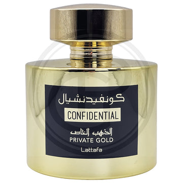 Confidential Private Gold Eau de Parfum - Lattafa