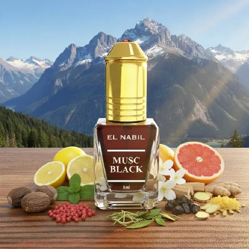 MUSC BLACK EL NABIL - EXTRAIT DE PARFUM 5ML