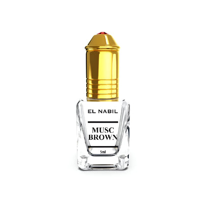 MUSC BROWN EL NABIL - EXTRAIT DE PARFUM 5ML