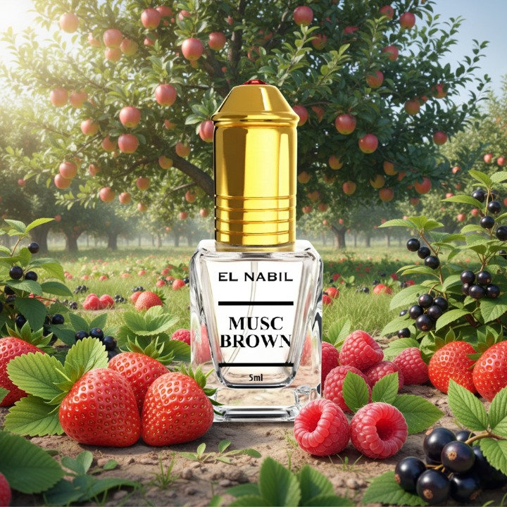 MUSC BROWN EL NABIL - EXTRAIT DE PARFUM 5ML