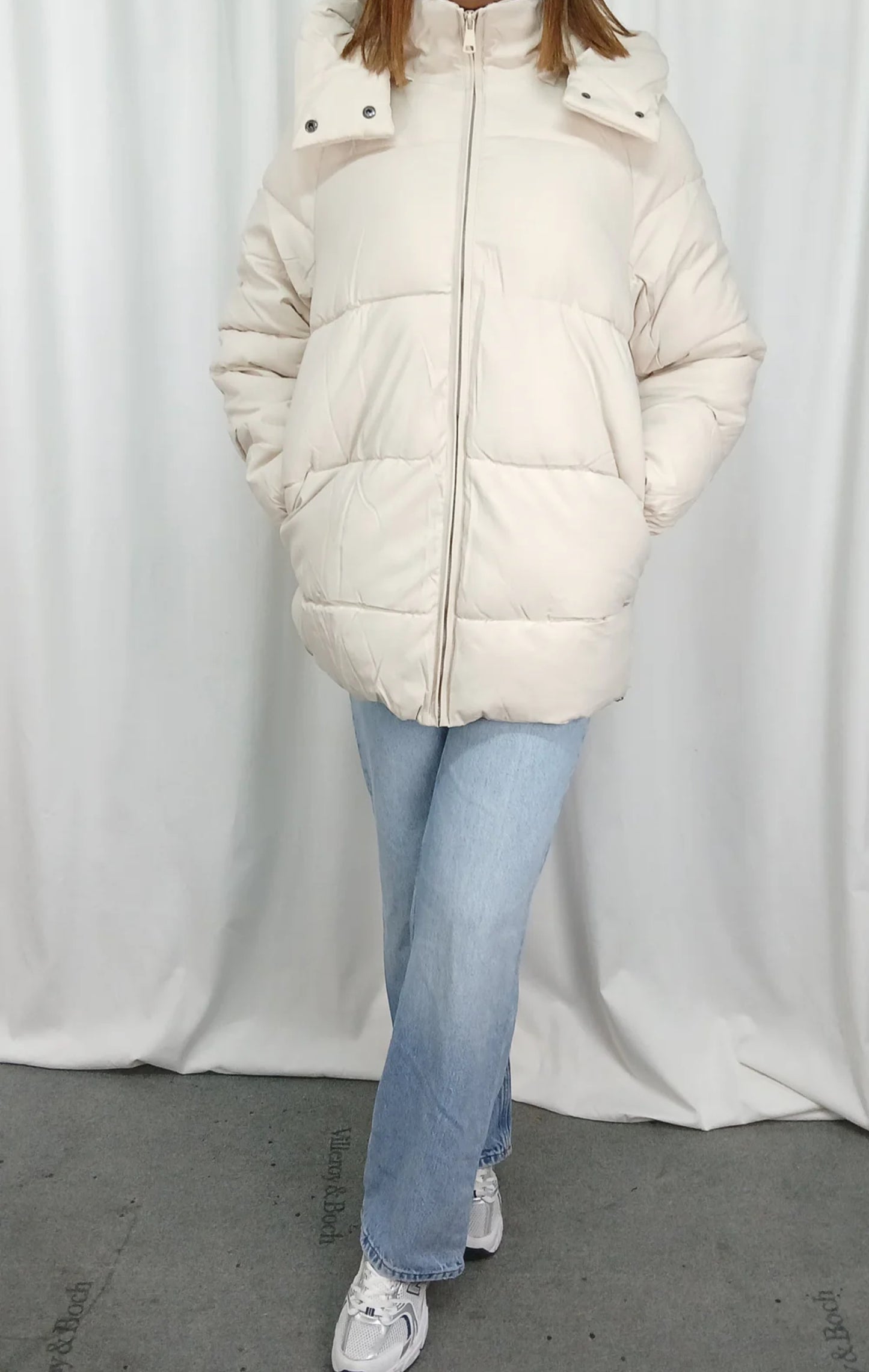 DOUDOUNE COURTE BEIGE