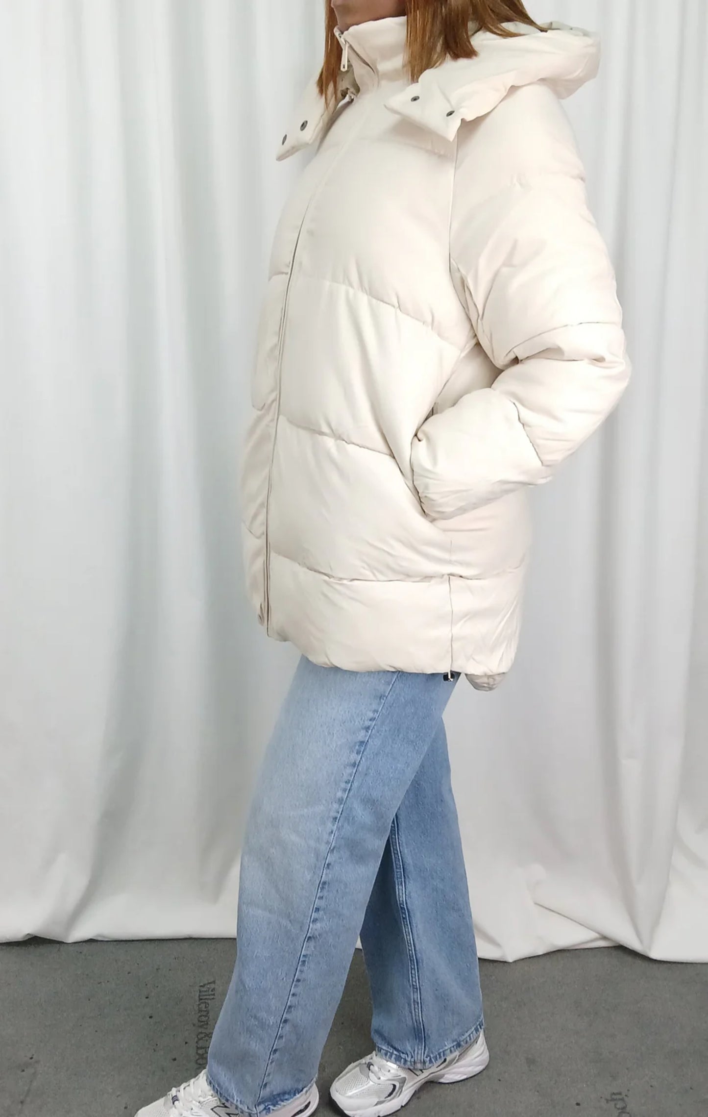 DOUDOUNE COURTE BEIGE