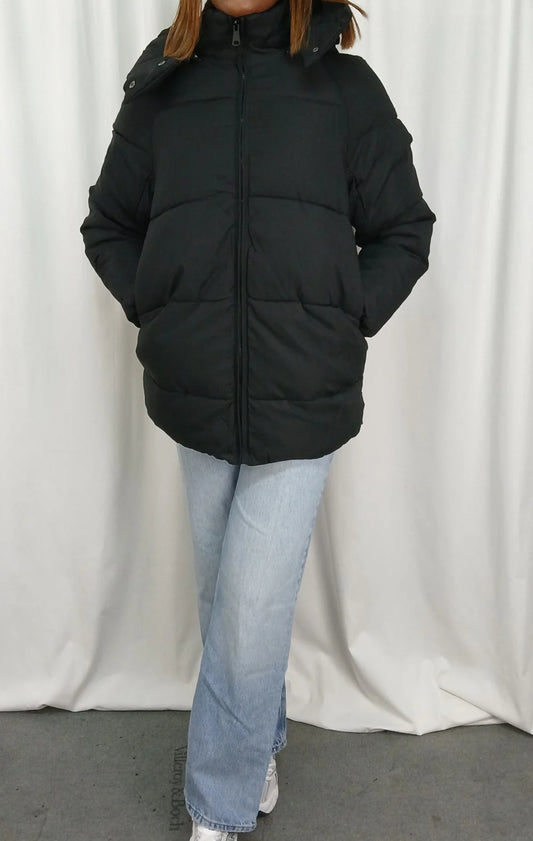 DOUDOUNE COURTE NOIRE NOIRE