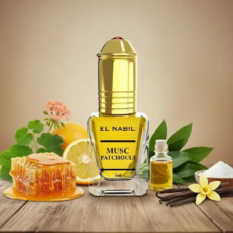 MUSC PATCHOULI EL NABIL - EXTRAIT DE PARFUM 5ML